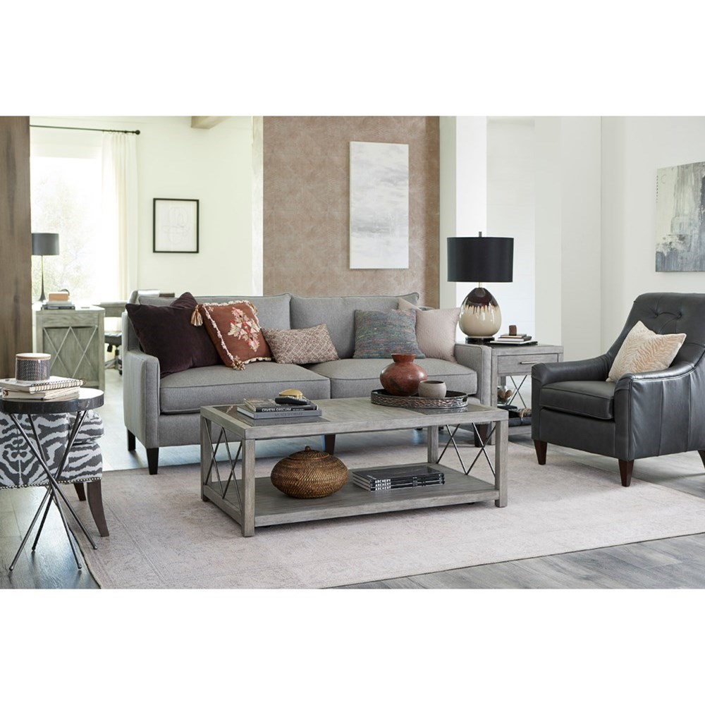 Rectangular Drawer End Table